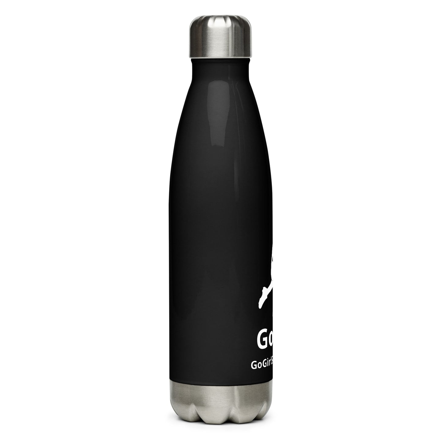 Go Girl Stainless Steel Water Bottle