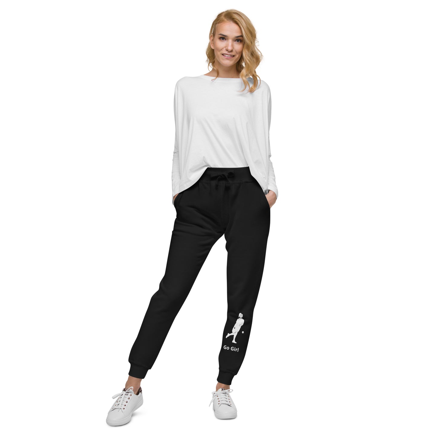 Go Girl Unisex Fleece Sweatpants