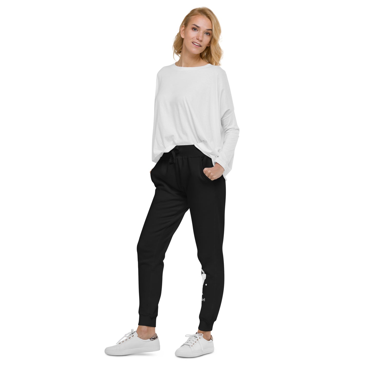 Go Girl Unisex Fleece Sweatpants